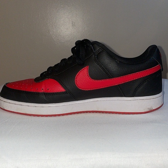 Nike Courtvision low “Bred” size 8.5 - Picture 5 of 10